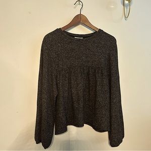 Zara Trafaluc Grey Long-sleeve